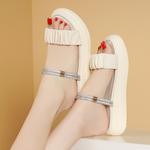 Шлепанцы женские бежевый Reivantix - фото 3