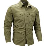 Мужская рубашка JEEP SPIRIT, зеленый - фото