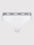 Комплект из 3 классических женских трусов Hugo, белый - фото 4