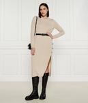 Платье Ba&Sh шерстяное золотистое , бежевый - фото 2