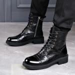 Мужские ботинки Cahhrrn X Martin Boot Men Beige Cachiotti - фото 11