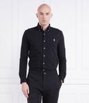 Рубашка POLO RALPH LAUREN Regular Fit pique, черный - фото 3