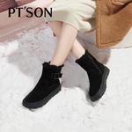 Зимние ботинки женские Pt'Son, черный - фото 8