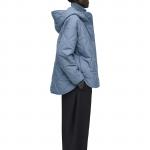 COS Пуховик женский синий, Blue - фото 5