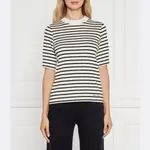 Облегающая футболка Marc Cain, экрю - фото