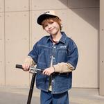 Levis Levi's удобная имитация двухсоставной рубашка пальто lake bottom blue для подростков - фото 6