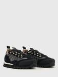 Nevis Lace Up Trainers AllSaints, Black - фото 3