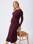 Платье для кормления Eden Knit Ripe, Maroon - фото 7