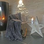 Уютное одеяло Zollner, 150x200 см, антрацит - фото 3