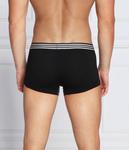 Трусы мужские Emporio Armani боксеры с логотипом бренда, черный - фото 2