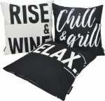 Наволочка Gek op kussens!, черный - фото 4