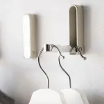 Крючок, бежевый, 3 шт., откидной KLYKET IKEA - фото 5