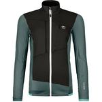 Под курткой флисовая куртка-сетка Ortovox, серый - фото