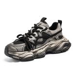 Дышащие низкие массивные кроссовки men's Frank Mully, серый - фото 3