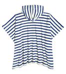 Полосатый махровый халат Bobo Choses, Blue - фото 2