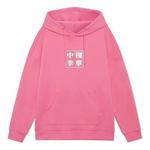 Худи Li-Ning Series Logo Pattern Pullover Hoodie 'Pink', розовый - фото