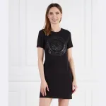 Круглое резиновое платье Tiger Just Cavalli, черный - фото 2