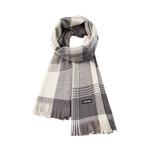 Вязаный шарф унисекс, Gray, Houndstooth Box - фото 6