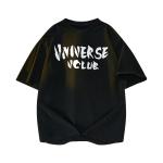 Футболка унисекс VniVerseVClub, Черный - фото