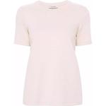 Футболка с вышитым логотипом 'S MAX MARA, бежевый - фото 3