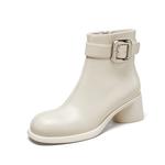 YEARCON Женские ботинки Ecru/Black - фото 7