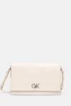 Сумка Calvin Klein, бежевый - фото