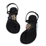 Сандалии женские Central&Kitty, черный - фото 2