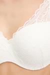 Бюстгальтер Floral Touch Chantelle, белый - фото 4