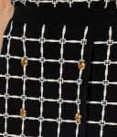 Юбка Elisabetta Franchi, черный - фото 4