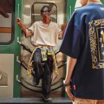 Футболка унисекс Fido Dido, черный/фиолетовый - фото 35