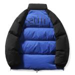 POINTLIMIT Унисекс пуховик, Purple Sleeves with Gray Body - фото 9