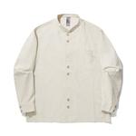 Футболка мужская Oat LiNing, серовато-бежевый серый - фото