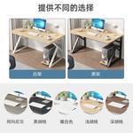 Стол компьютерный 120x60 см, белая рама + карбон - фото 5