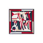 GUCCI Шелковый  шарф Unisex Multicolor - фото