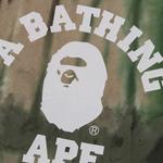 Футболка BAPE Ice Dye College Relaxed Fit Tee, Green - фото 3