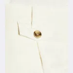 Шорты свободного кроя Boss, экрю - фото 4