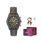 VERSACE Часы Chrono Master 44mm, Black - фото 3