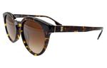 Burberry Монограмма Солнцезащитные очки Women's, Tortoiseshell - фото 2