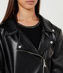 Байкерская куртка Regular fit Patrizia Pepe, черный - фото 4