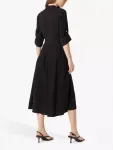 Платье James Lakeland Roll Sleeve Midi, черный - фото 2