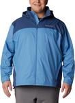 Columbia мужская куртка Glennaker Lake Packable Rain, Skyler/Dark Mountain - фото
