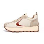 Кроссовки женские толстые низкие Foxer, бежевый - фото 2