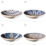 Сервиз IBERICO BLUE, набор посуды, каменная керамика Mäser, синий - фото 3