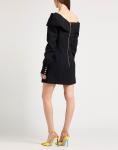 Мини-платье Balmain, черный - фото 4