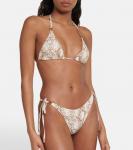 Плавки-бикини со змеиным принтом в Канкуне Melissa Odabash, Snake - фото 2