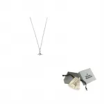 Vivienne Westwood Серебряное ожерелье с латунными элементами Women's Silver - фото