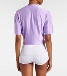 Хлопковые трусики с высокой посадкой Rabanne, White - фото 3