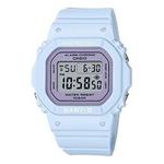 Часы baby-g digital 'off-white pink' Casio, мультиколор - фото