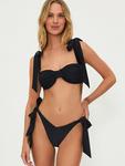 Верх бикини Delilah Beach Riot, черный - фото