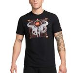 Мужская теннисная рубашка Nike, черный - фото